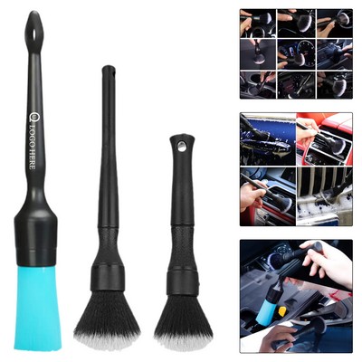 Three Piece Set Of Car Detail Brush