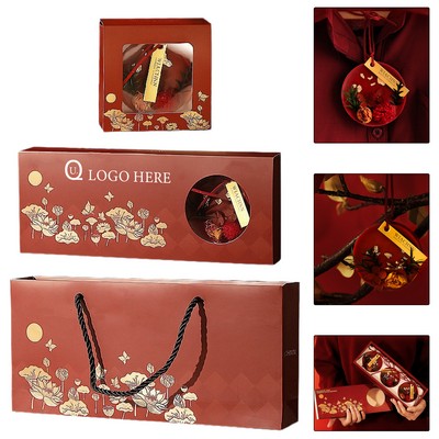 Red String Towed Incense Wax Sheet Set