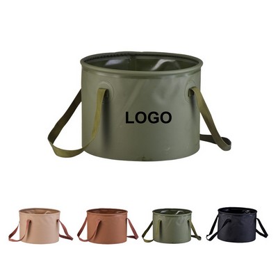 10L Durable Outdoor Folding Bucket
