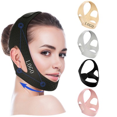 Adjustable Face Slimming Strap Anti-Snoring Chin Lift Belt For Sleeping