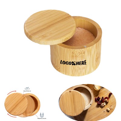 Bamboo Spice Storage Box