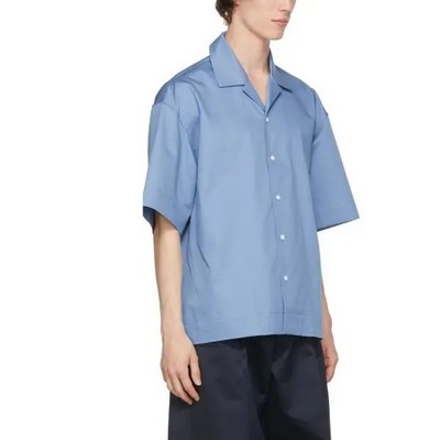 Men's Custom Cotton Bowling Shirt