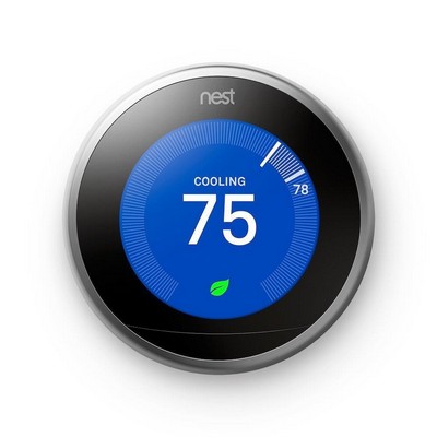 Google-Nest 3Rd Gen-Pro Thermostat - Stainless Steel