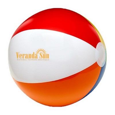 8 6/10" Six Color Beach Ball