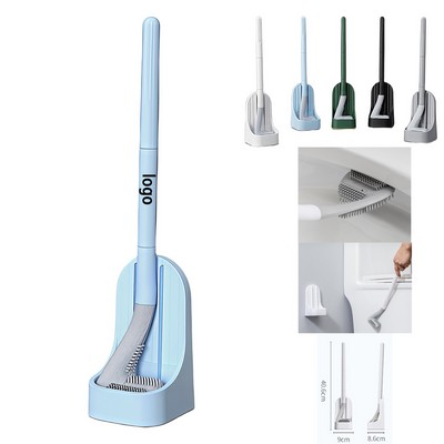 Golf Club Toilet Brush & Holder - Wall-Mounted, No-Drill Installation