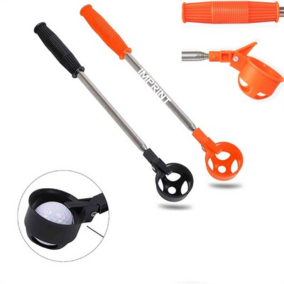 Telescopic Golf Ball Retriever With Automatic Lock