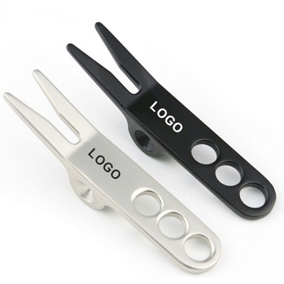 Zinc alloy divot tool