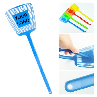 Plastic Mesh Straight Rod Fly Swatter Racket