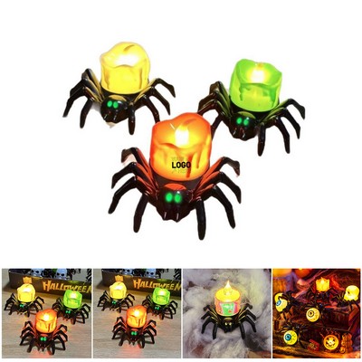 Funny spider candle lamp