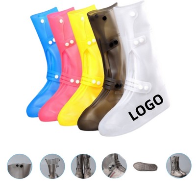 Outdoor Non-Slip Thickened Wear-Resistant Waterproof Shoe Covers