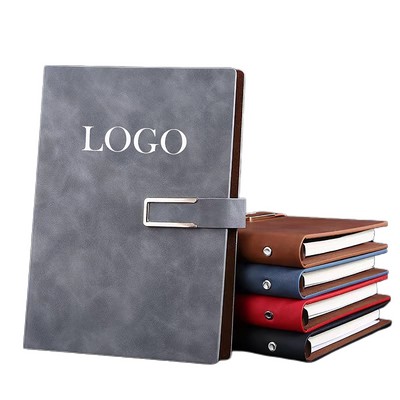 U-shaped Magnetic Buckle Notebook
