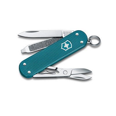 Classic SD Alox 5 Function Swiss Army Knife - Wild Jungle (Blue)