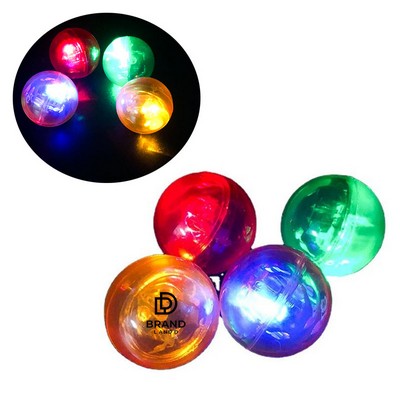 LED Light Up Flashing Bouncy Ball