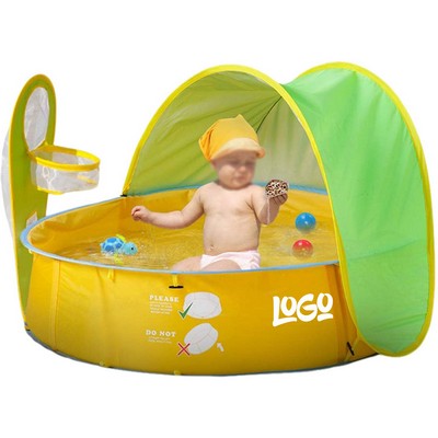 Toddler Pop-Up Pool Beach Tent Set
