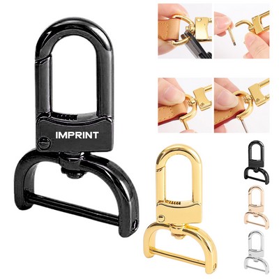 Detachable Metal D-Rings Hooks For Bags