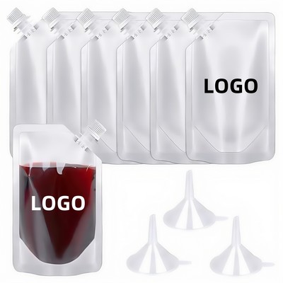 Slanted-Opening Reusable Portable Travel Liquids Plastic Bag