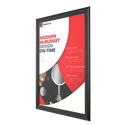 11" x 17" Plastic Snap Frames, Black