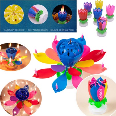 Melodic Glow Candle for Celebrations