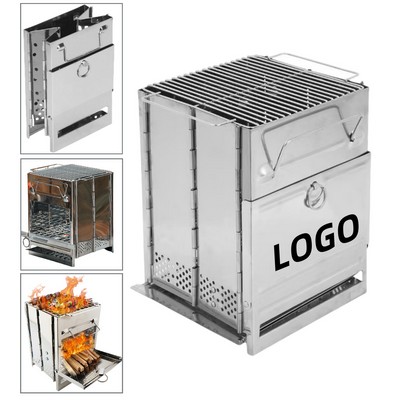 Foldable Stainless Steel Grill