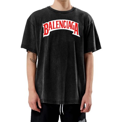 Wholesale Unisex Vintage Washed Cotton T-Shirt