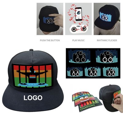 LED Sound Activated Baseball Cap