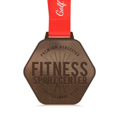 2" Custom Die Struck Medal