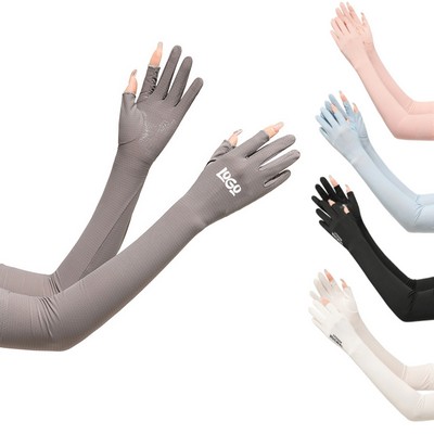 Ice Silk Cooling Arm Sleeves