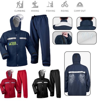 Outdoor Waterproof Raincoat Suit