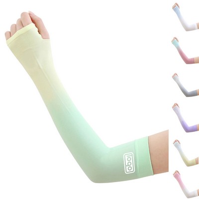 Gradient Cooling Sun Protection Arm Sleeves