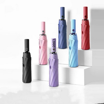 Fully Automatic Rain And Shine Umbrella