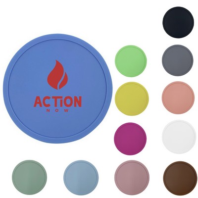 Silicone Round Coaster