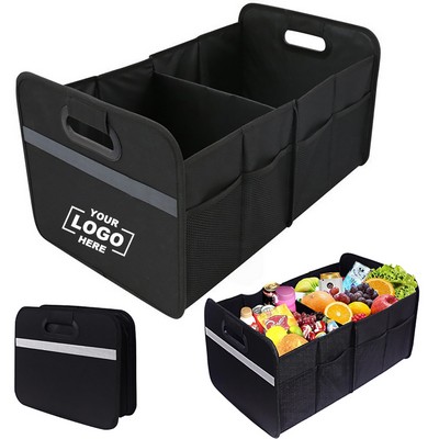 Car Storage Organizer, Foldable Trunk Box