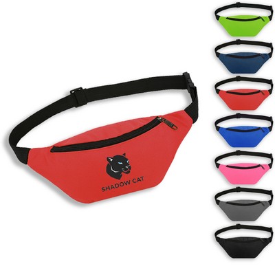 Hipster Budget 2 Zippered Fanny Pack