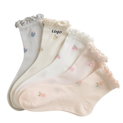 Maternity Summer Mesh Ankle Socks for Postpartum Women