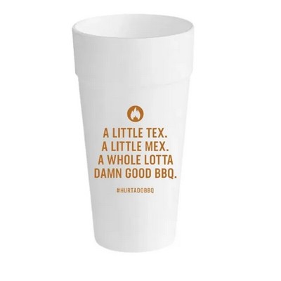 24 oz Hot/Cold Styrofoam Cup