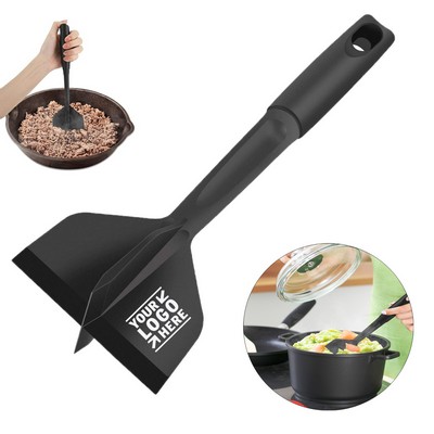 Ground Beef Smasher Hamburger Chopper Premium Heat Nylon Resistant Meat Masher