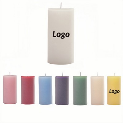Scented Cylindrical Candle in Decorative Holder