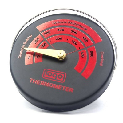 Round Magnetic stove Thermometer