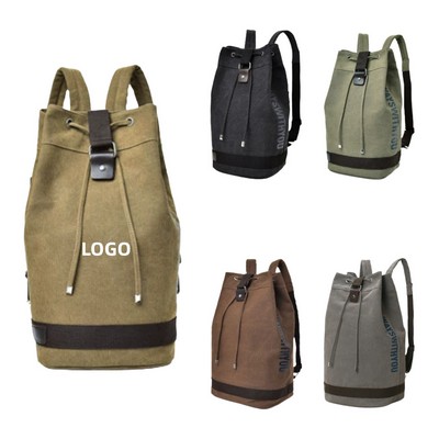 Large Capacity Canvas Backpack