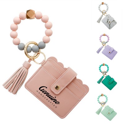 Stylish Wristlet Keychain Wallet