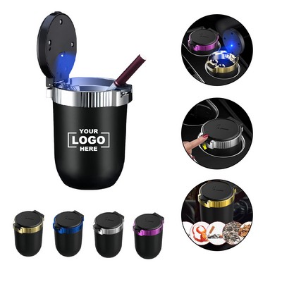 Portable Car Ashtray with Lid