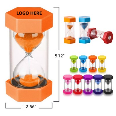 5 min/10 mins/15 mins/20 mins Acrylic Hourglass Timer