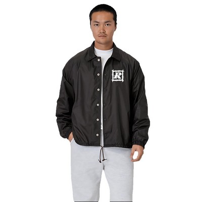 Nylon Raglan Coaches Unisex Jacket
