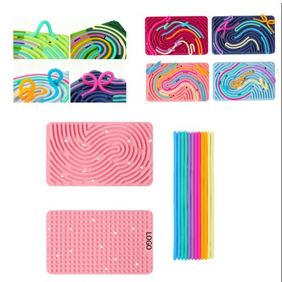 Children's Educational Square Stress Relief Toy.