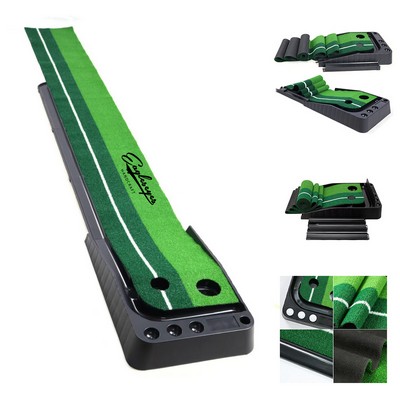 Indoor Golf Swing and Putting Practice Mat