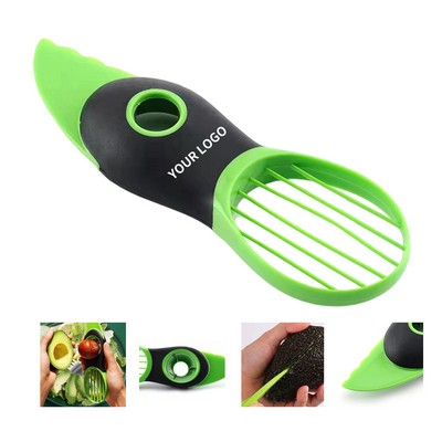 Three In One Avocado Split Pit Slice Tool