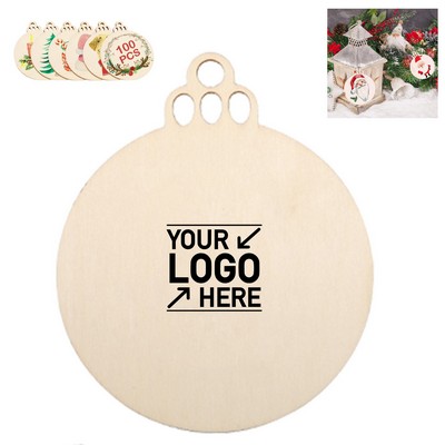 Blank Wooden Hanging Ornament