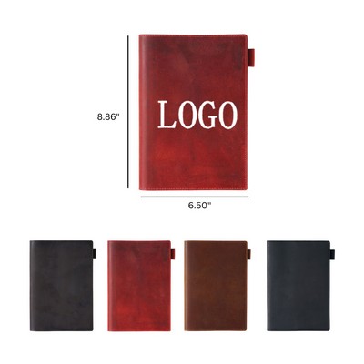 Luxury Leather Notebook Cover