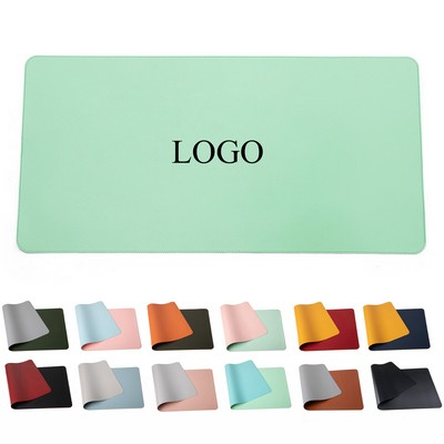 Large Leather Non-Slip Mouse Pad