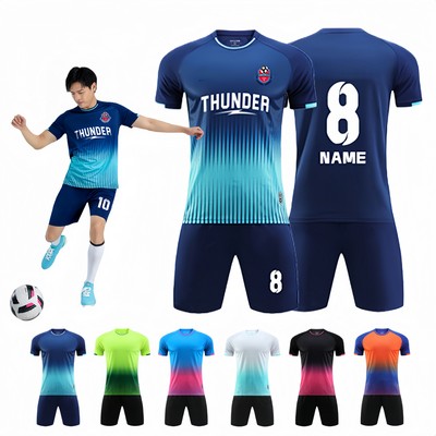 Football Soccer Jersey Shorts Set